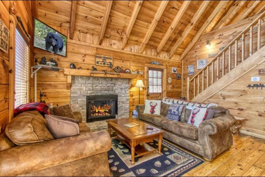 סביירוויל Lazy Bear Cabin מראה חיצוני תמונה